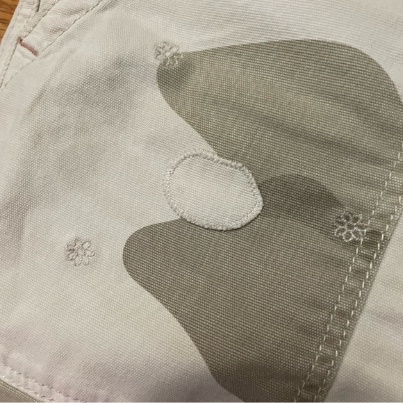 Anthropologie Pilcro‎ The Wanderer Camo patchwork embroidered Utility Pants B2 - Picture 6 of 8